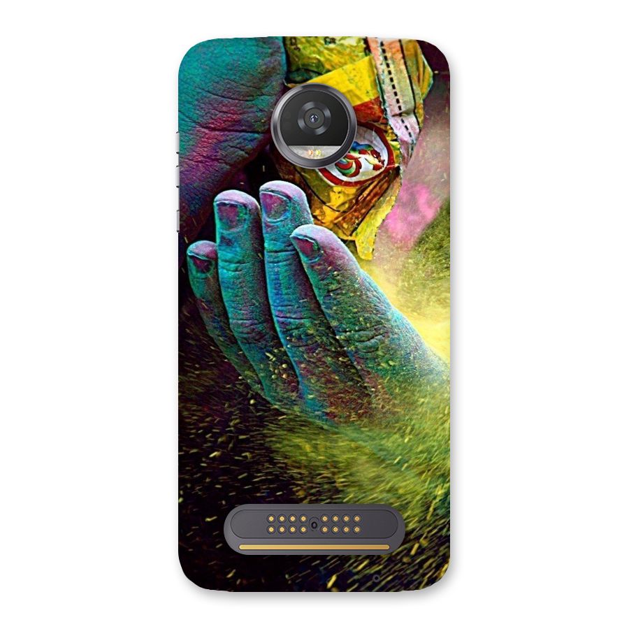 Colours Back Case for Moto Z2 Play