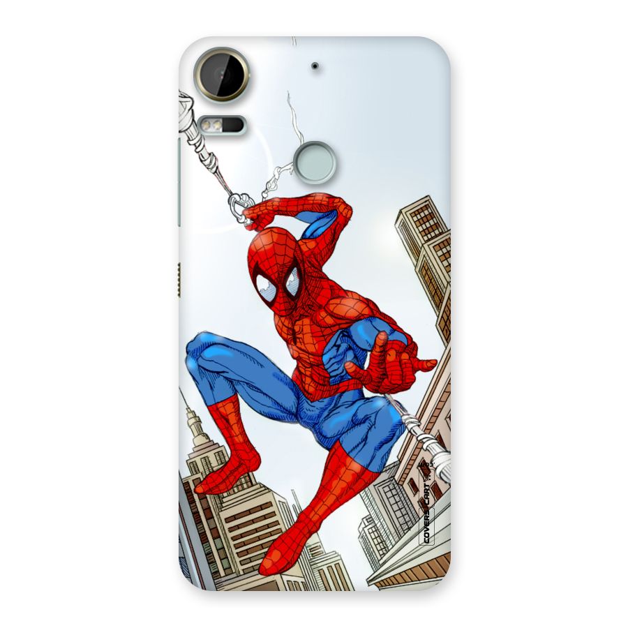 Comic Spider Man Back Case for Desire 10 Pro