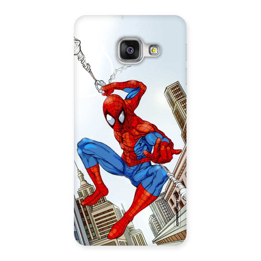 Comic Spider Man Back Case for Galaxy A3 2016