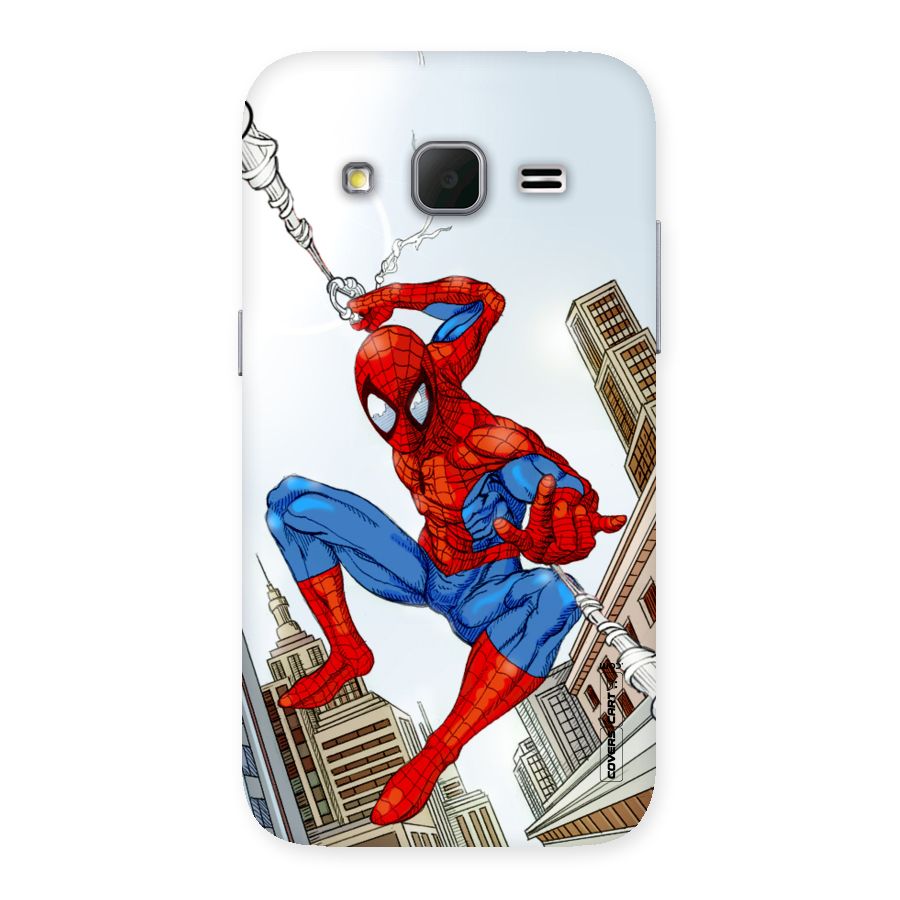 Comic Spider Man Back Case for Galaxy Core Prime