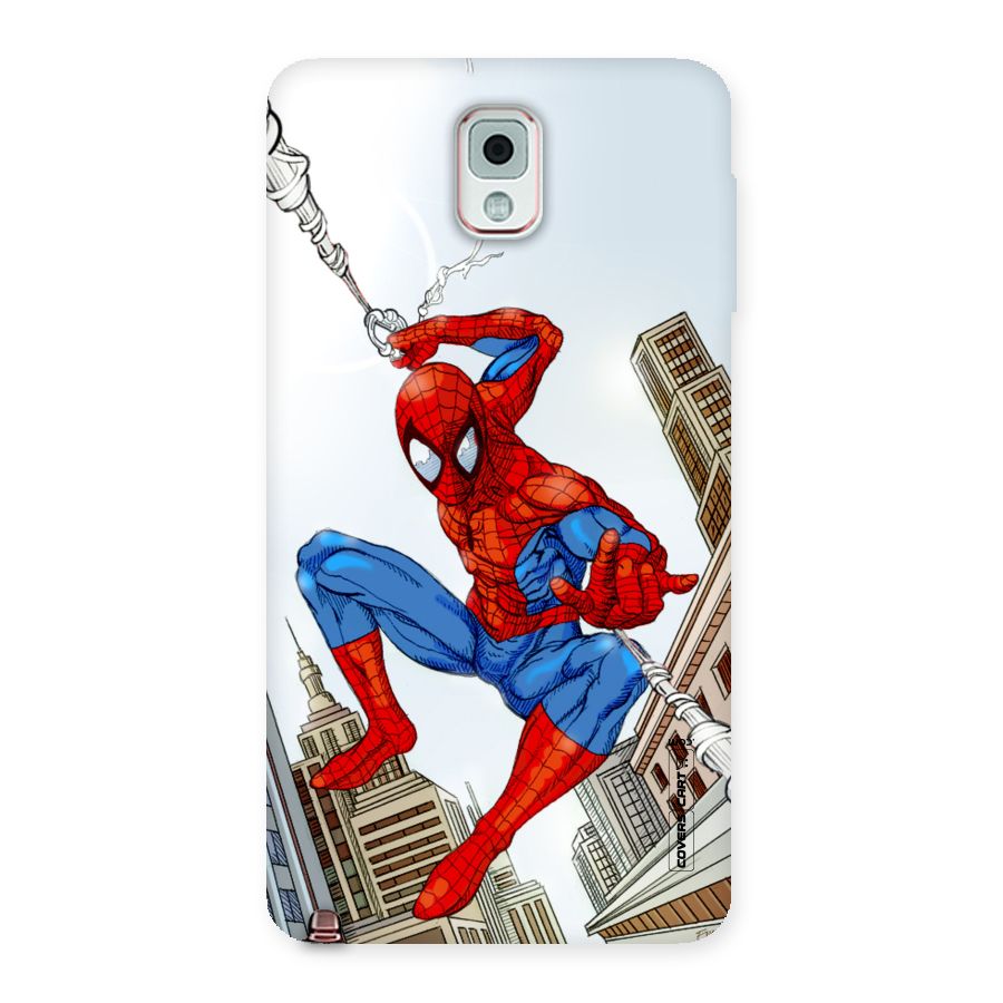 Comic Spider Man Back Case for Galaxy Note 3