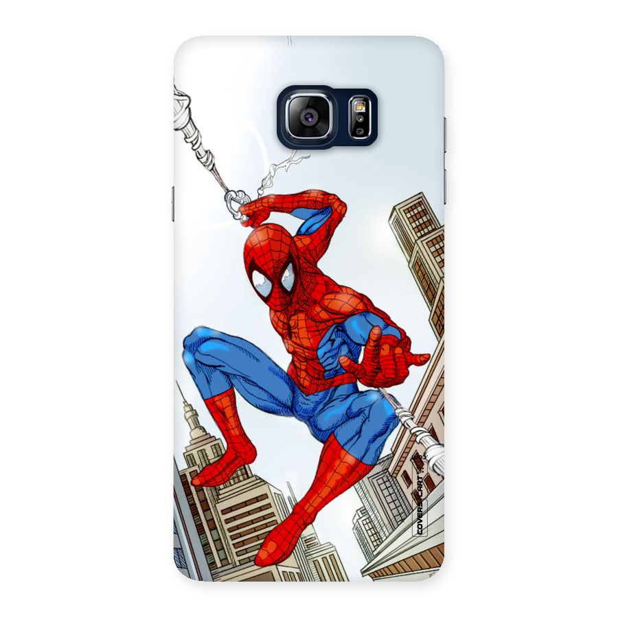 Comic Spider Man Back Case for Galaxy Note 5