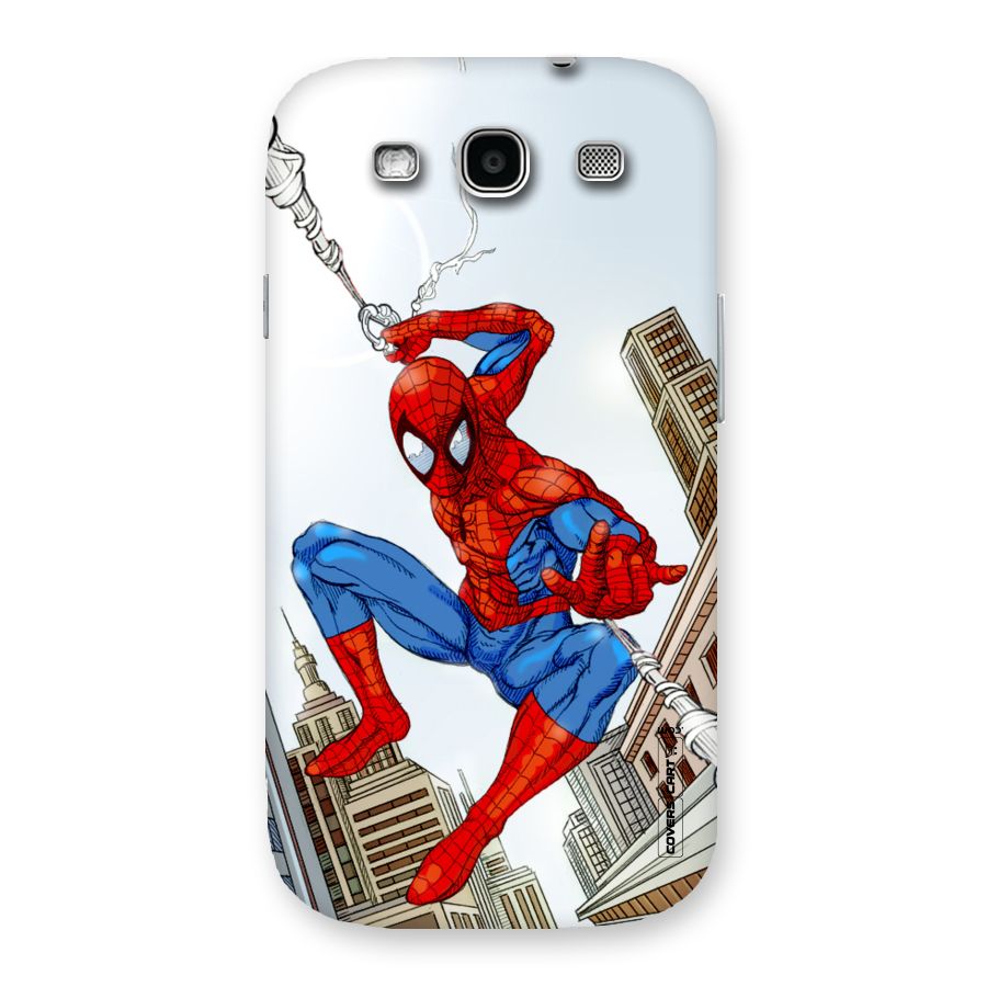 Comic Spider Man Back Case for Galaxy S3