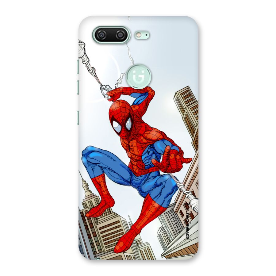 Comic Spider Man Back Case for Gionee S10