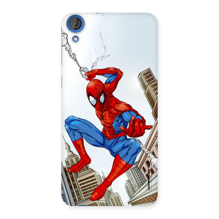 Comic Spider Man Back Case for HTC Desire 820