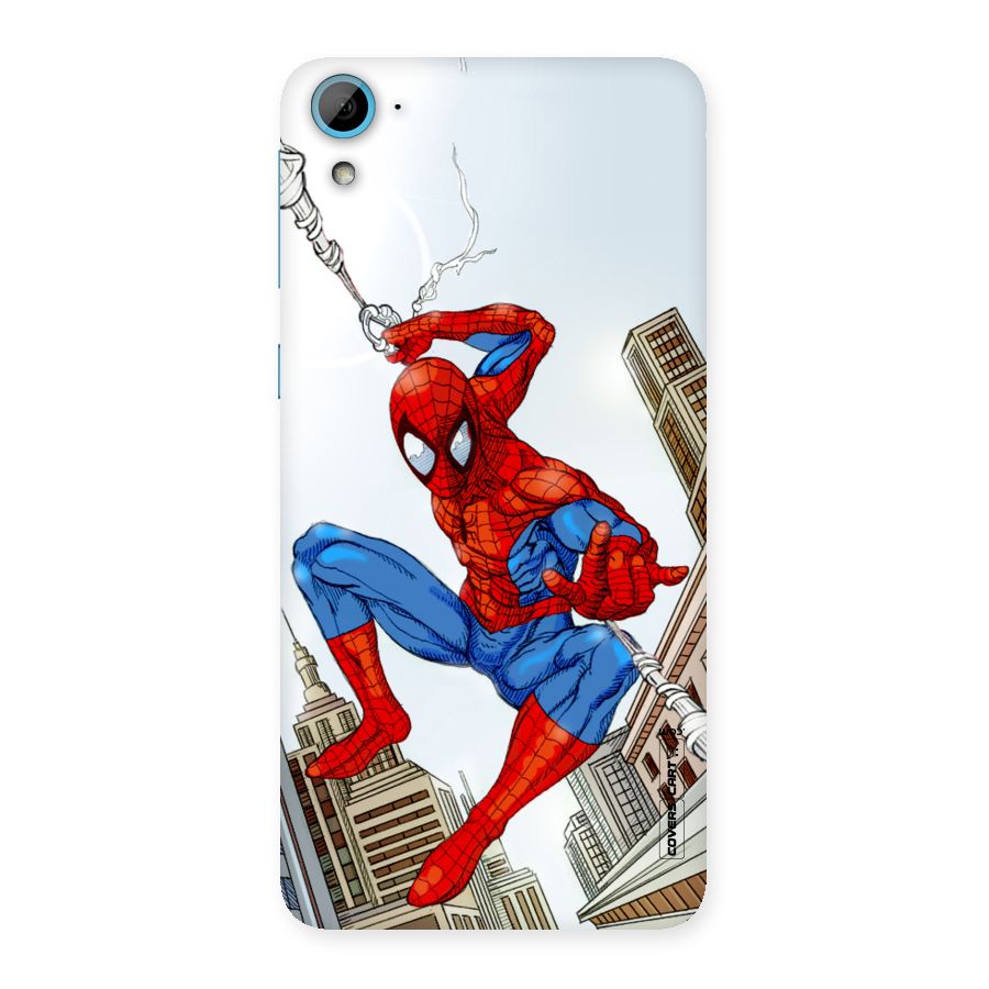 Comic Spider Man Back Case for HTC Desire 826