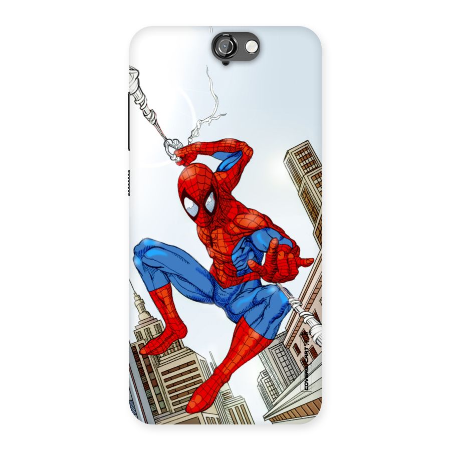 Comic Spider Man Back Case for HTC One A9