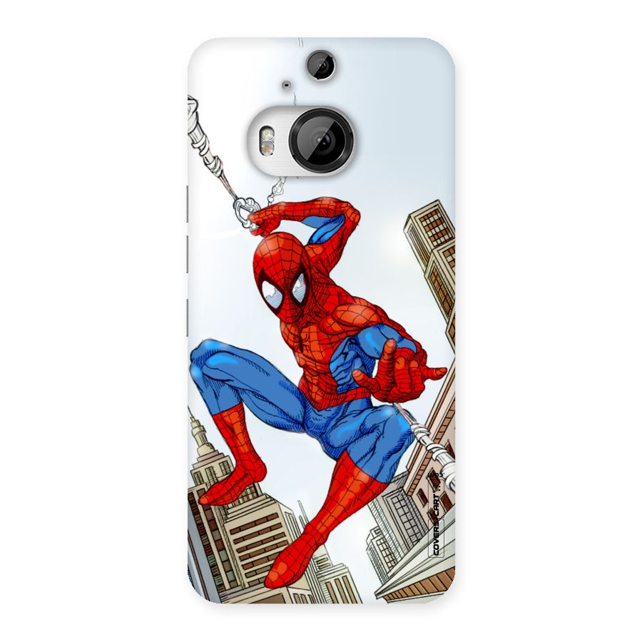 Comic Spider Man Back Case for HTC One M9 Plus