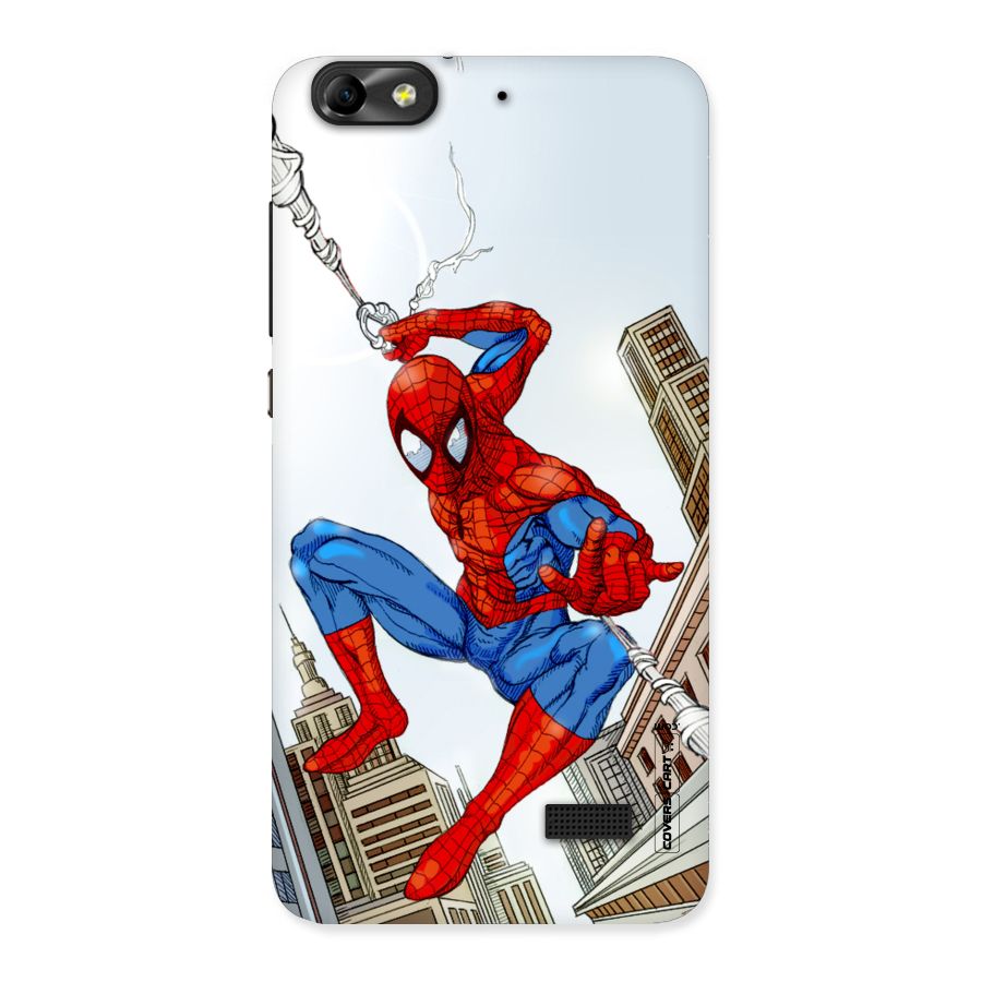 Comic Spider Man Back Case for Honor 4C