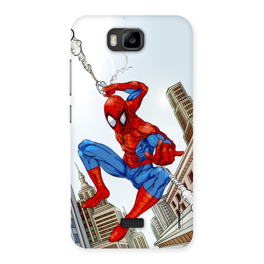 Comic Spider Man Back Case for Honor Bee