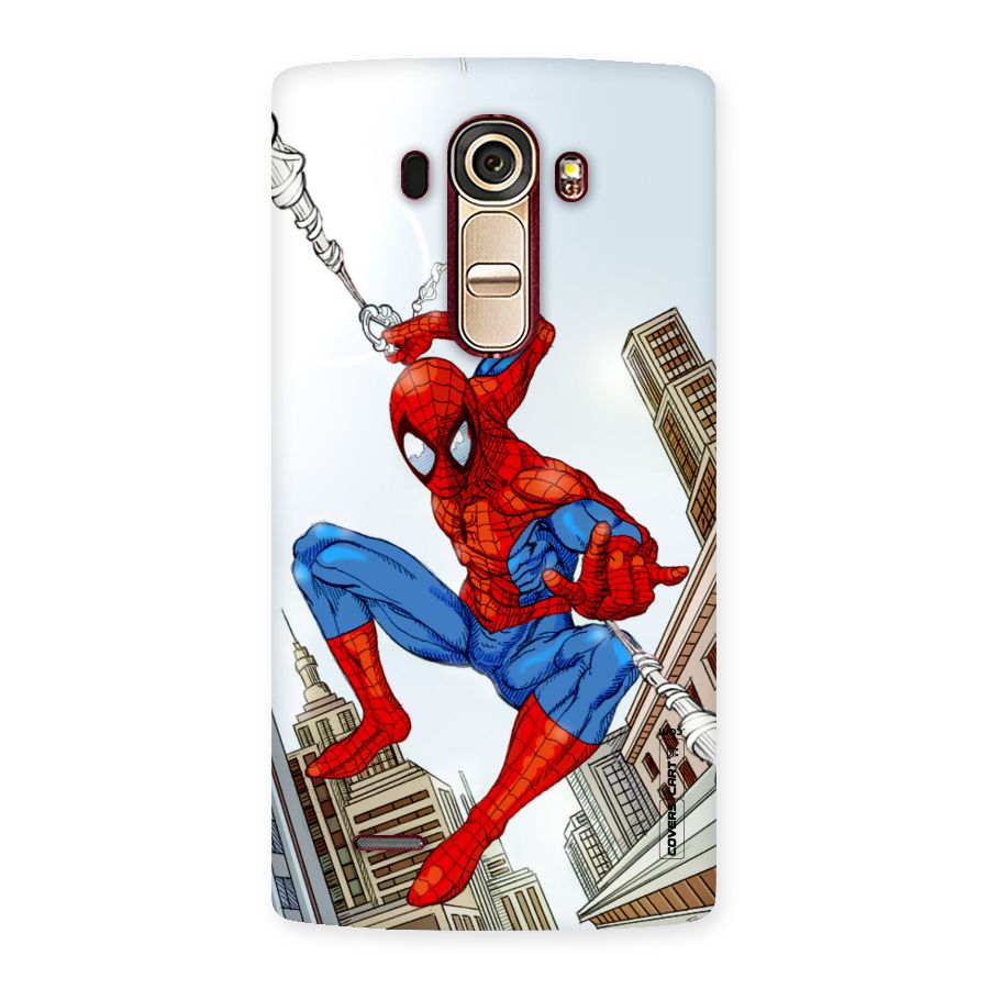 Comic Spider Man Back Case for LG G4