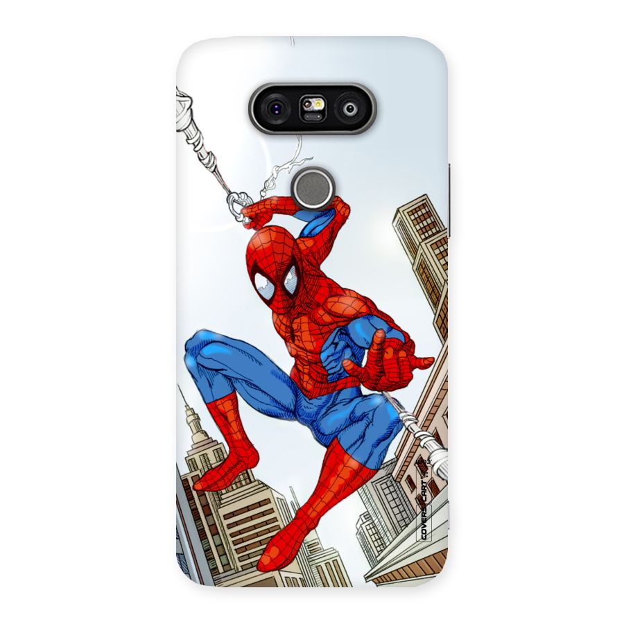 Comic Spider Man Back Case for LG G5