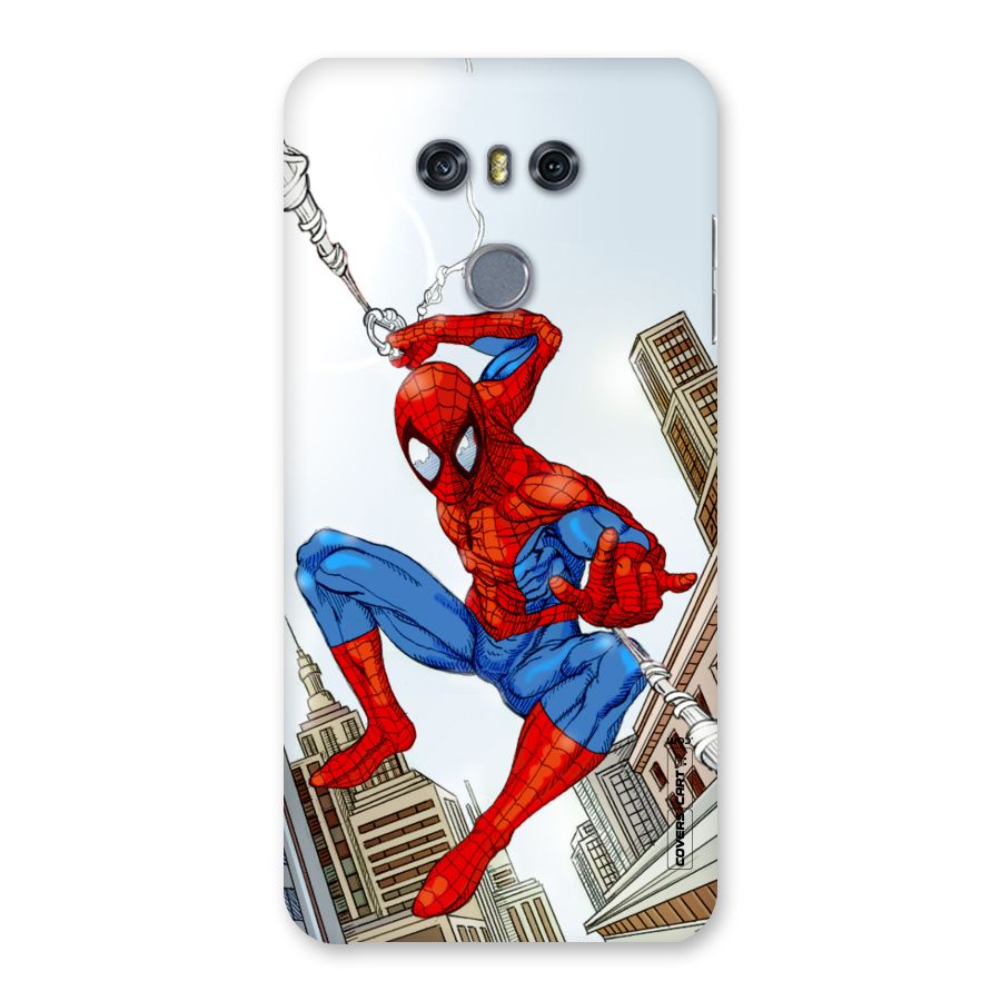 Comic Spider Man Back Case for LG G6