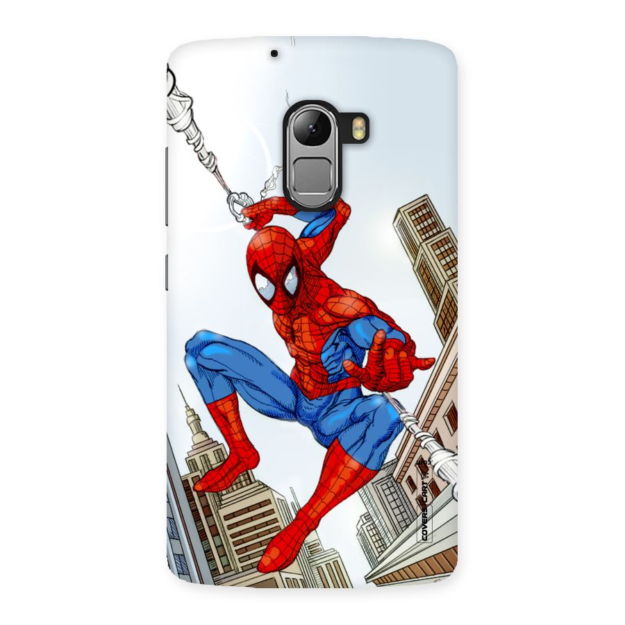 Comic Spider Man Back Case for Lenovo K4 Note