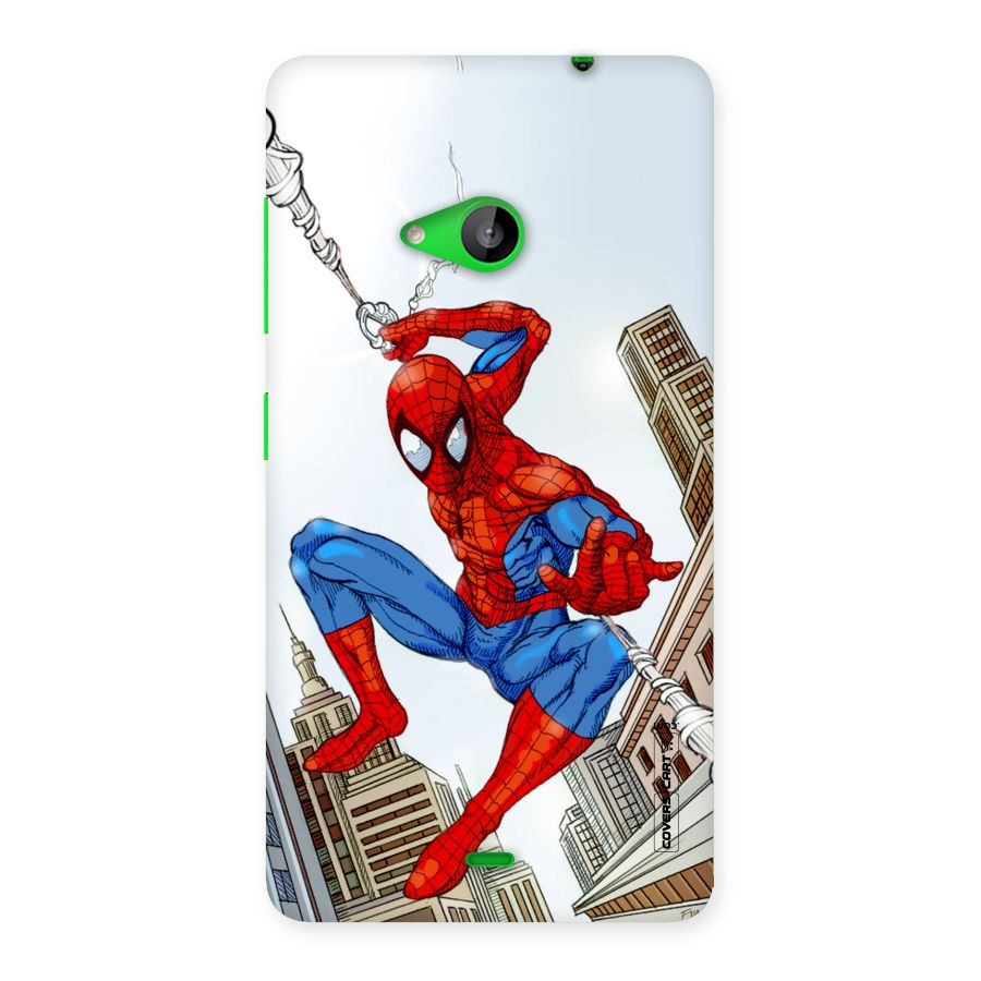 Comic Spider Man Back Case for Lumia 535