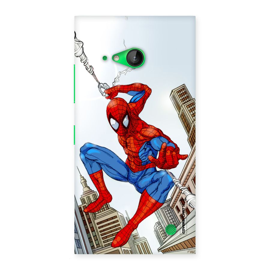Comic Spider Man Back Case for Lumia 730