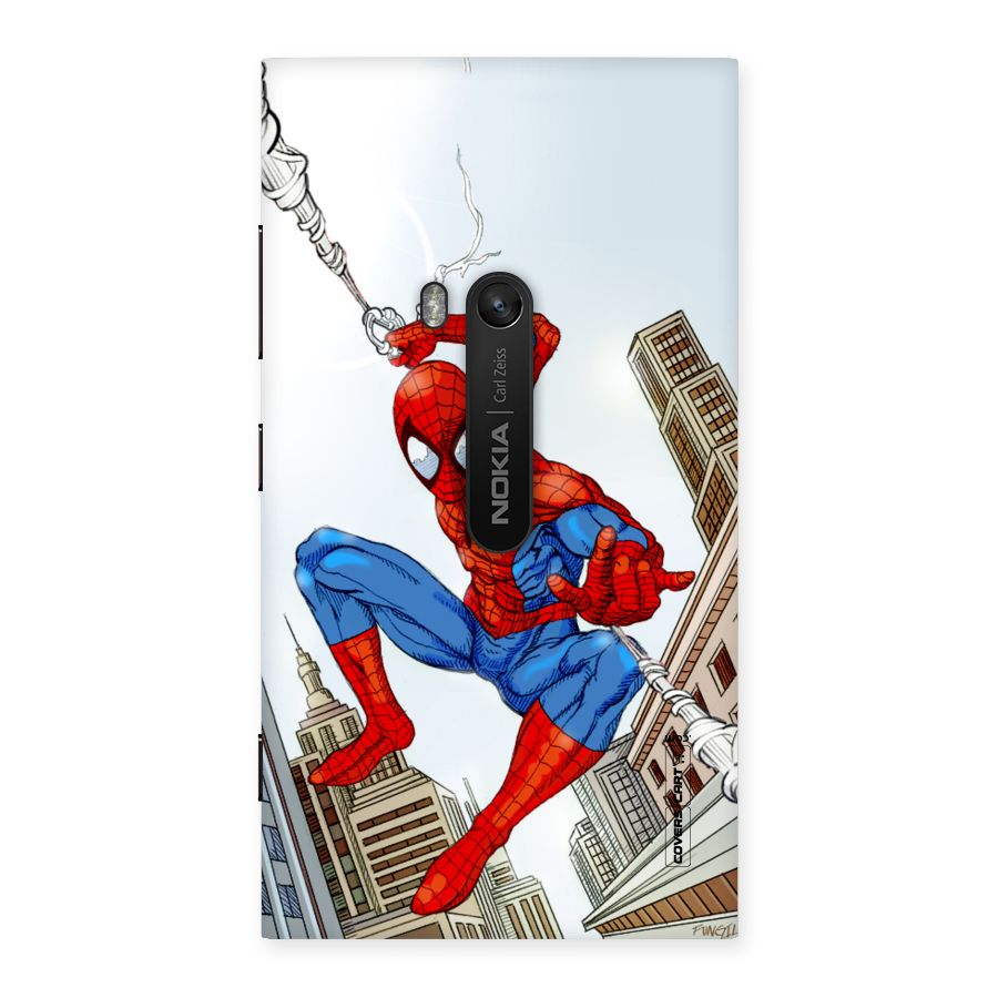 Comic Spider Man Back Case for Lumia 920