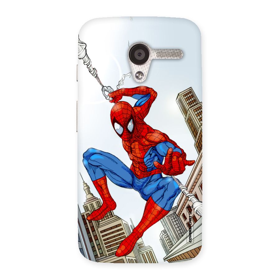 Comic Spider Man Back Case for Moto X