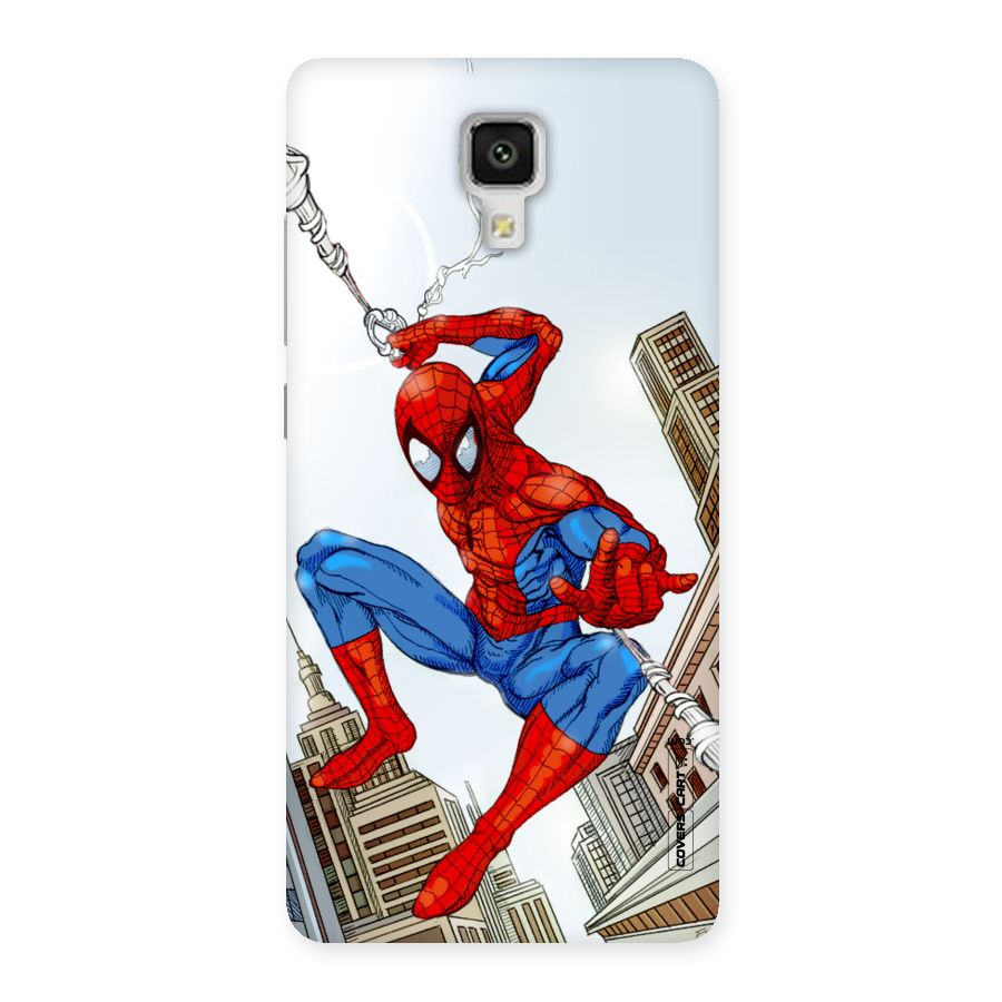 Comic Spider Man Back Case for Xiaomi Mi 4