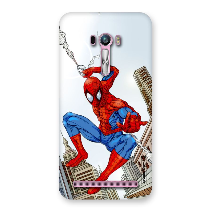 Comic Spider Man Back Case for Zenfone Selfie