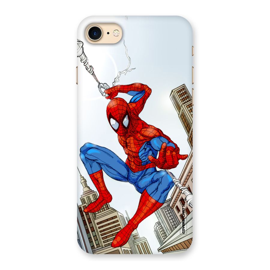 Comic Spider Man Back Case for iPhone 7