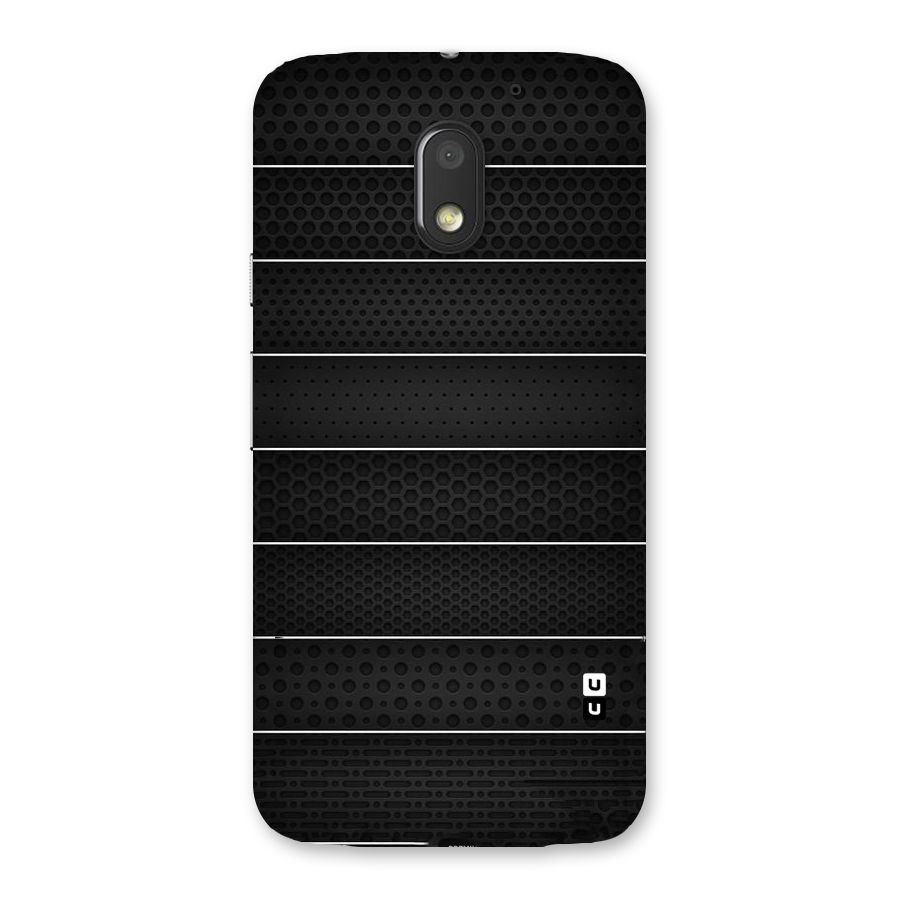 Concrete Stripes Back Case for Moto E3 Power
