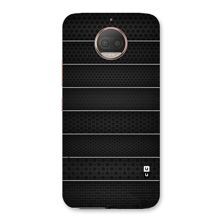 Concrete Stripes Back Case for Moto G5s Plus