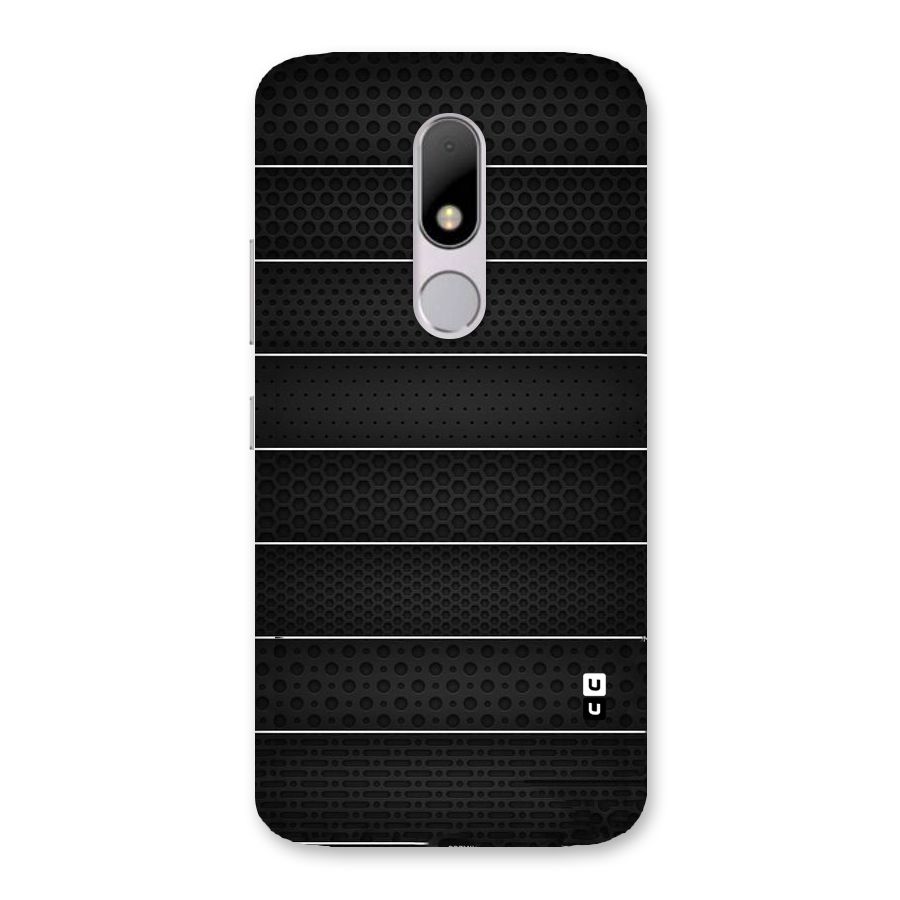 Concrete Stripes Back Case for Moto M