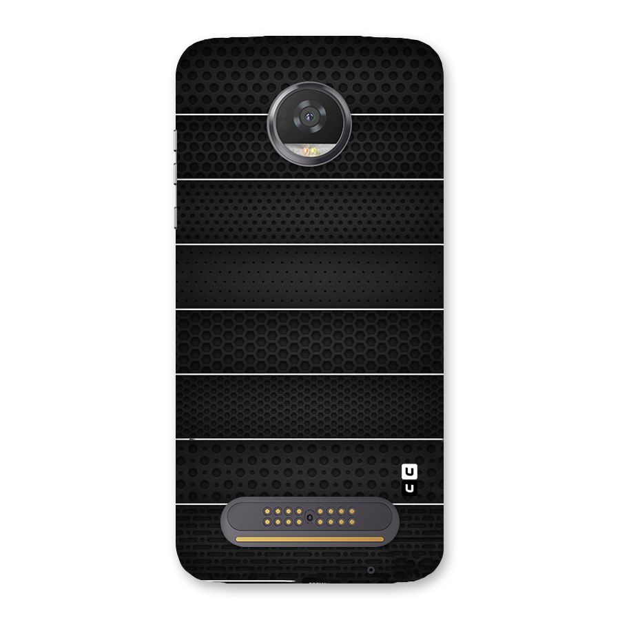 Concrete Stripes Back Case for Moto Z2 Play