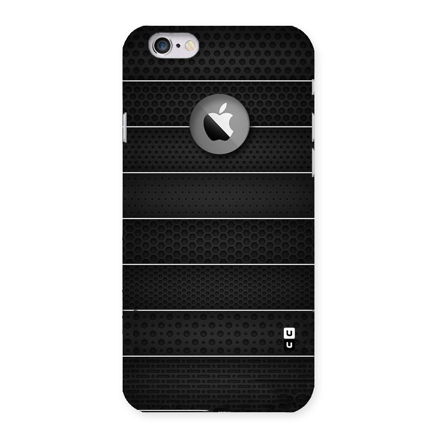 Concrete Stripes Back Case for iPhone 6 Logo Cut