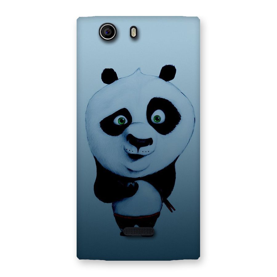 Confused Cute Panda Back Case for Canvas Nitro 2 E311