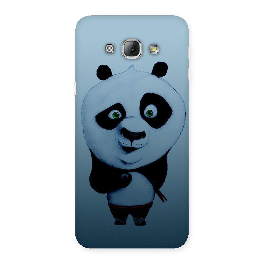 Confused Cute Panda Back Case for Galaxy A8