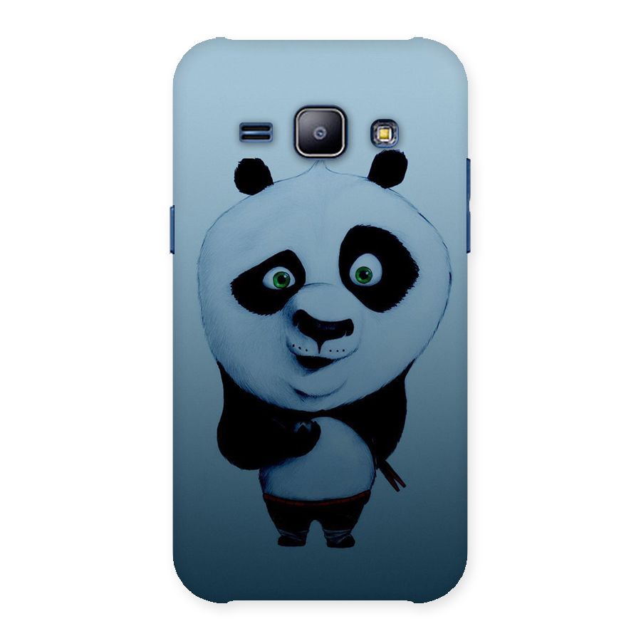 Confused Cute Panda Back Case for Galaxy J1