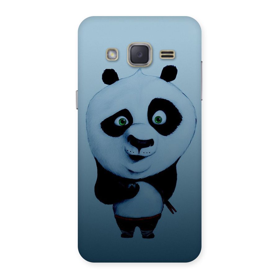 Confused Cute Panda Back Case for Galaxy J2