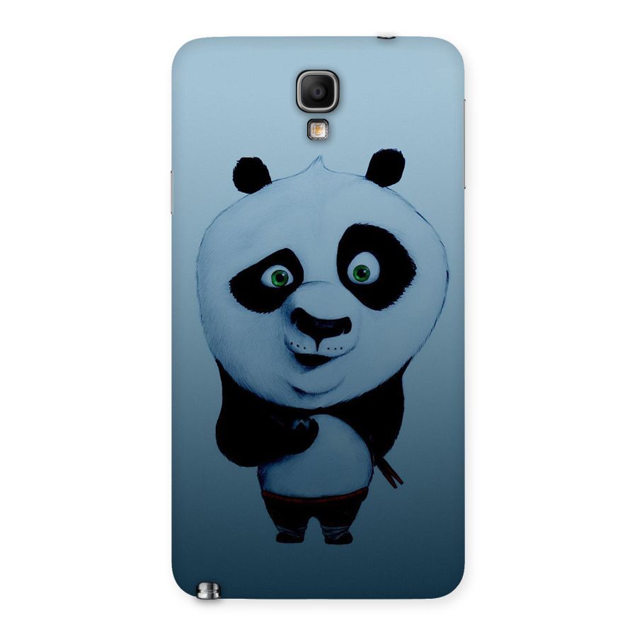 Confused Cute Panda Back Case for Galaxy Note 3 Neo