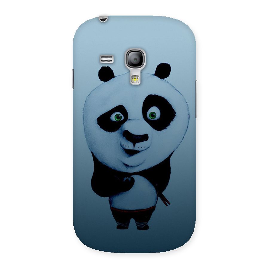 Confused Cute Panda Back Case for Galaxy S3 Mini