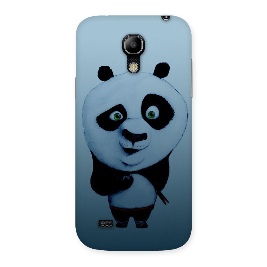 Confused Cute Panda Back Case for Galaxy S4 Mini