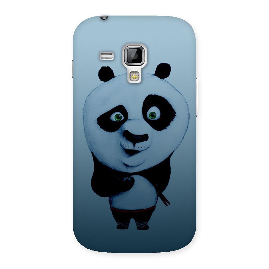 Confused Cute Panda Back Case for Galaxy S Duos