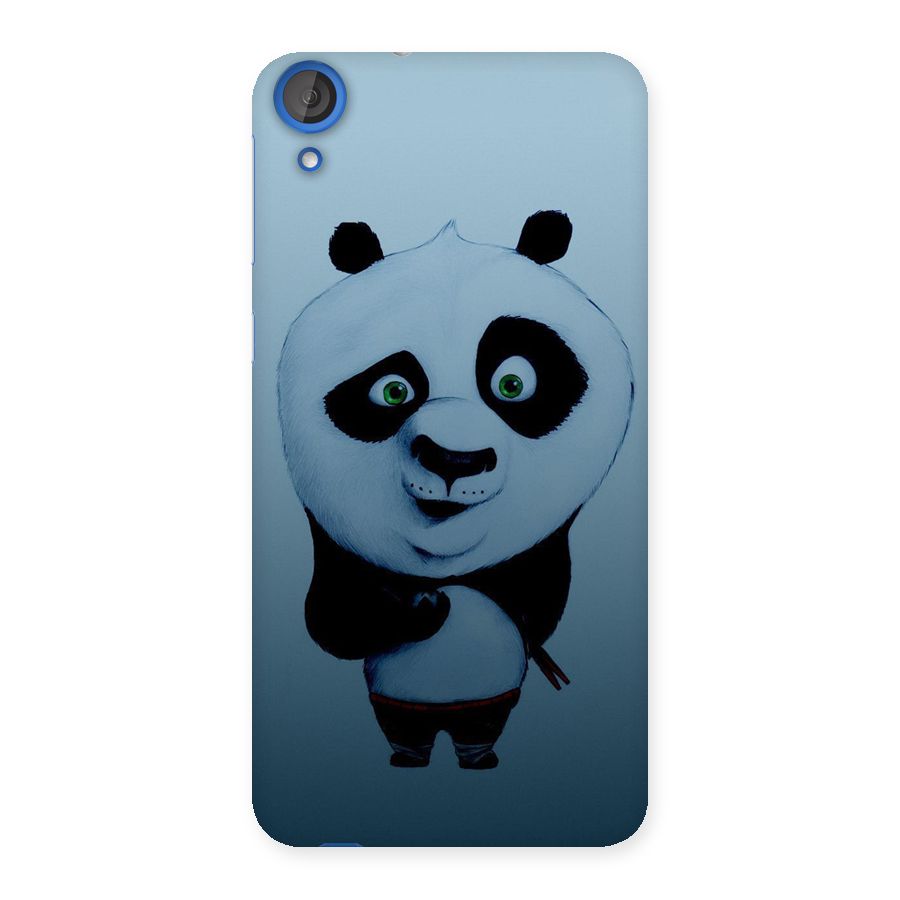 Confused Cute Panda Back Case for HTC Desire 820