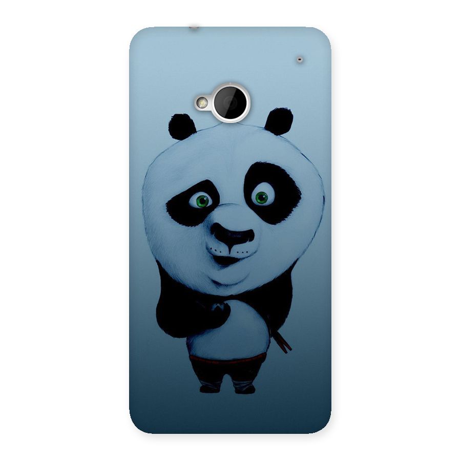 Confused Cute Panda Back Case for HTC One M7