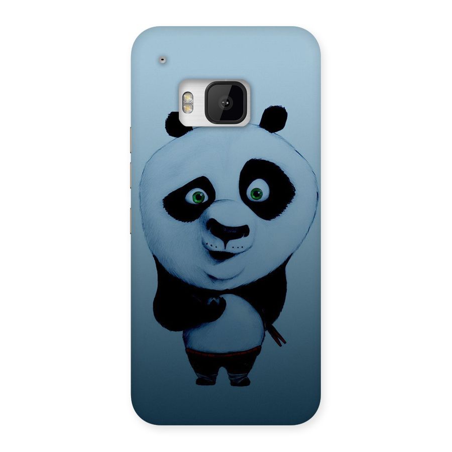 Confused Cute Panda Back Case for HTC One M9