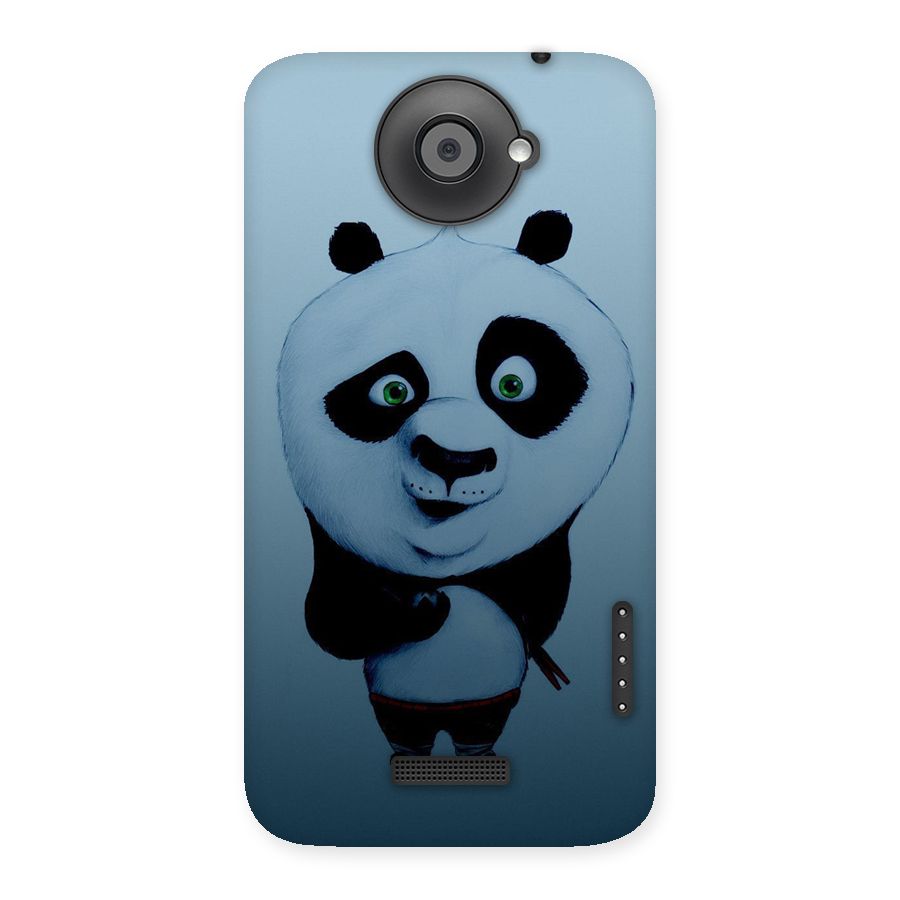 Confused Cute Panda Back Case for HTC One X
