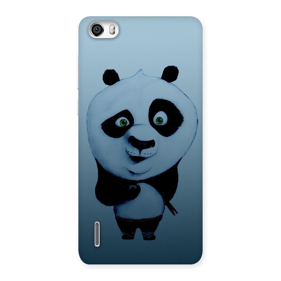 Confused Cute Panda Back Case for Honor 6
