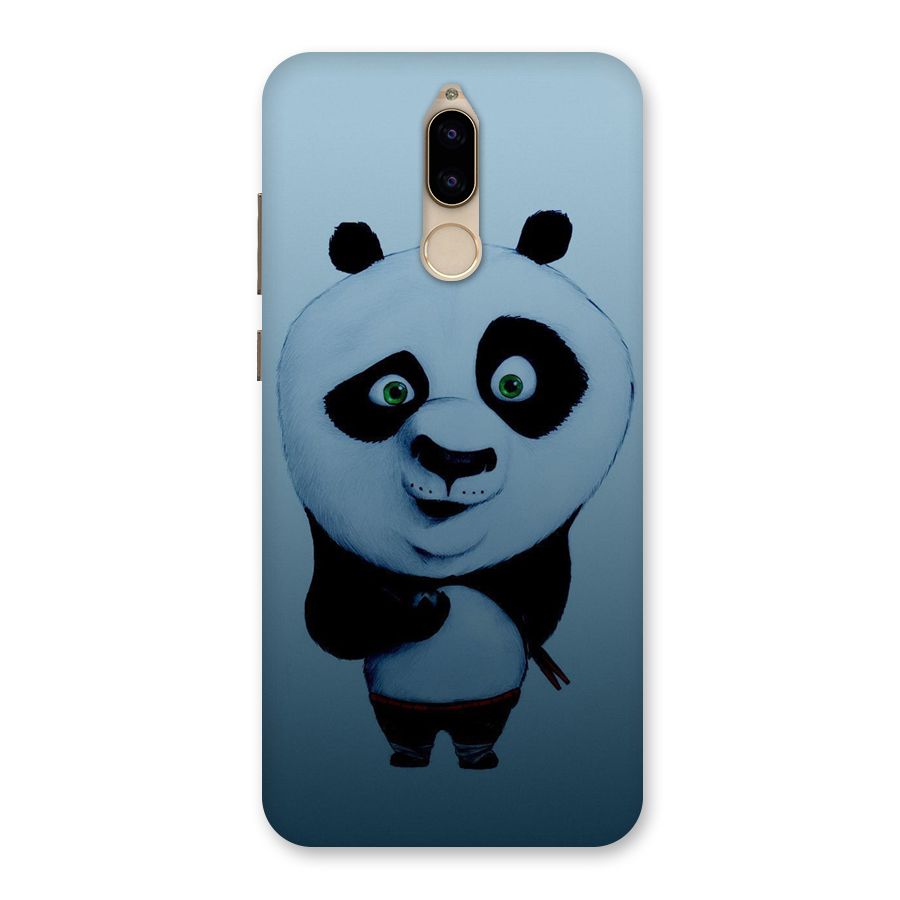 Confused Cute Panda Back Case for Honor 9i
