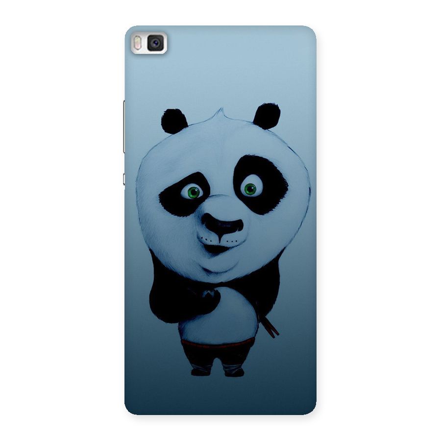 Confused Cute Panda Back Case for Huawei P8