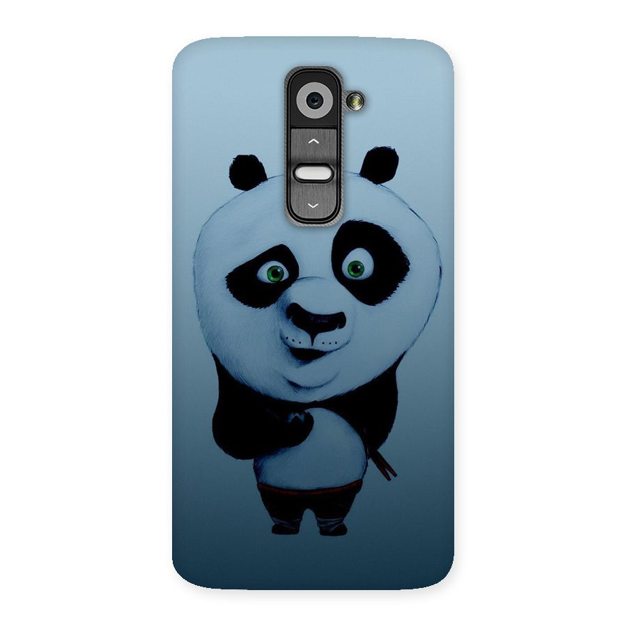 Confused Cute Panda Back Case for LG G2