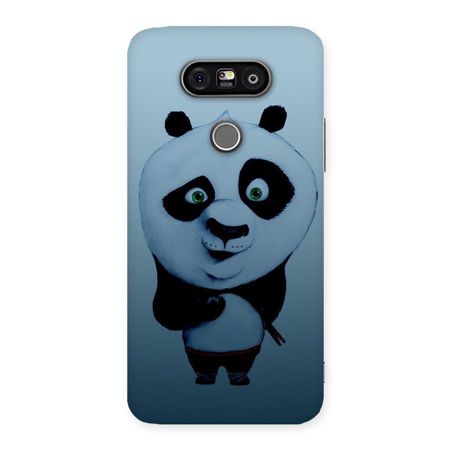 Confused Cute Panda Back Case for LG G5