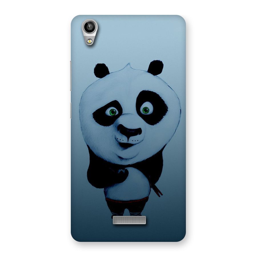 Confused Cute Panda Back Case for Lava-Pixel-V1