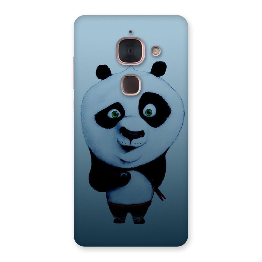 Confused Cute Panda Back Case for Le Max 2