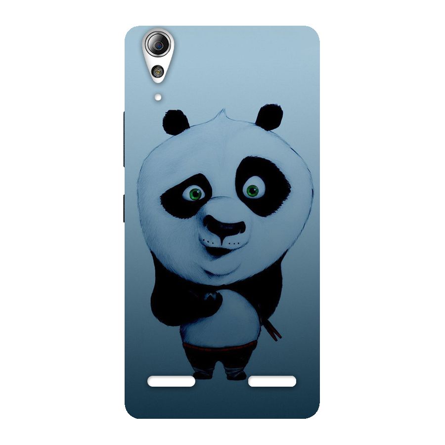 Confused Cute Panda Back Case for Lenovo A6000 Plus